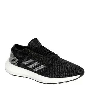 Black Adidas Pure Boost Shoes - Size 8